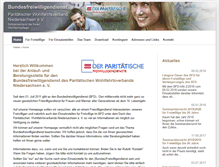 Tablet Screenshot of paritaetischer-freiwillige.de
